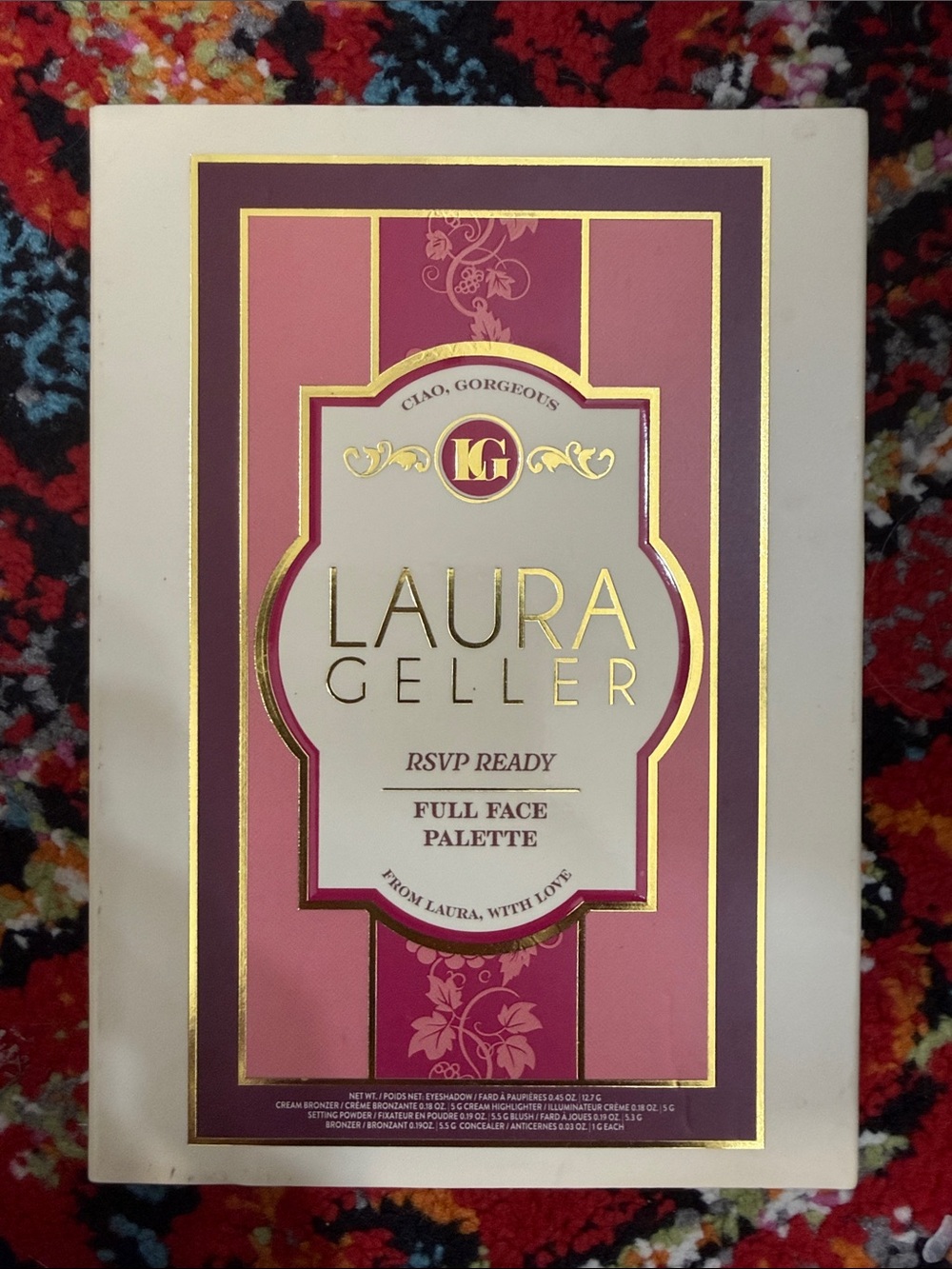 Laura Geller RSVP Ready Full Face Palette Blush Contour Highlight Eyes New